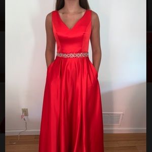 Red Juliet Gown